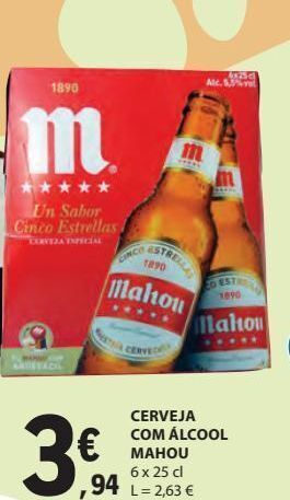 E.Leclerc Cerveja promoção