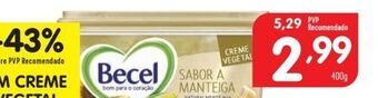 Minipreço Margarina vegetal becel promoção