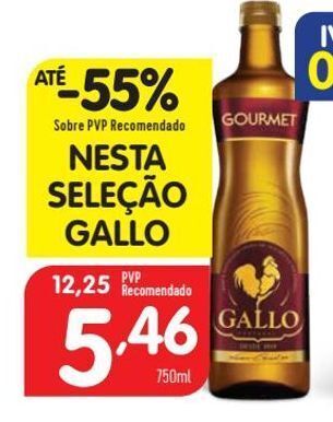 Minipreço Azeite extravirgem gallo promoção