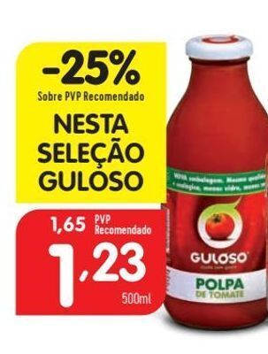 Minipreço Molho de tomate guloso promoção