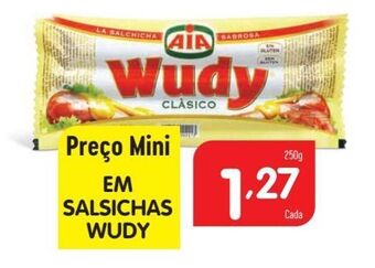Minipreço Salsicha wudy promoção
