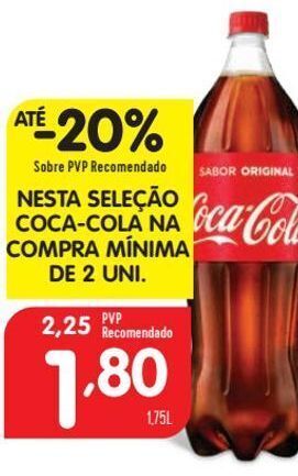 Minipreço Coca cola promoção