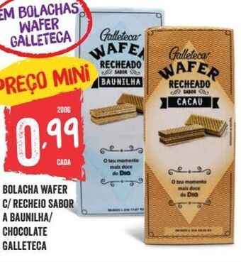 Minipreço Wafers promoção