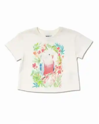 Tuc Tuc T-shirt de tricô branca para menina oasis promoção