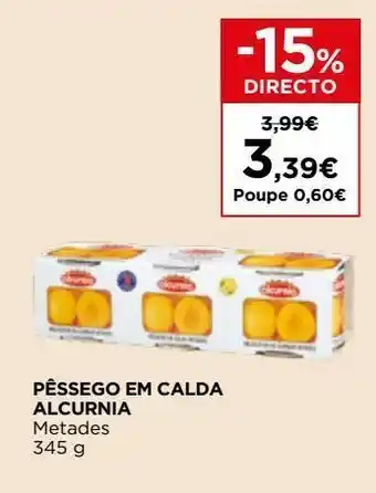 Pêssego em calda
