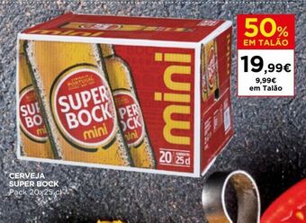 El Corte Inglés Cerveja super bock promoção
