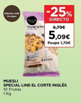 Muesli el corte inglés