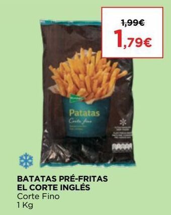 El Corte Inglés Batatas el corte inglés promoção