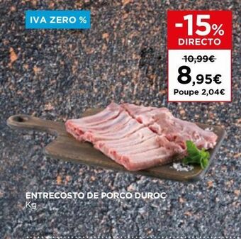 El Corte Inglés Entrecosto promoção
