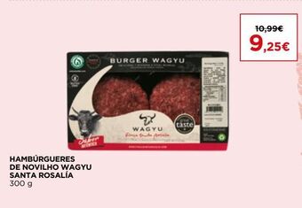 El Corte Inglés Hambúrguer bovino promoção
