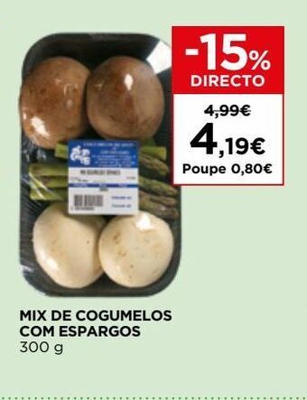 El Corte Inglés Cogumelos promoção