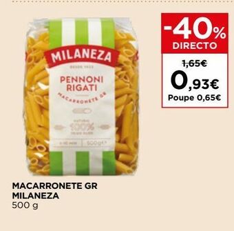 El Corte Inglés Macarrão milaneza promoção