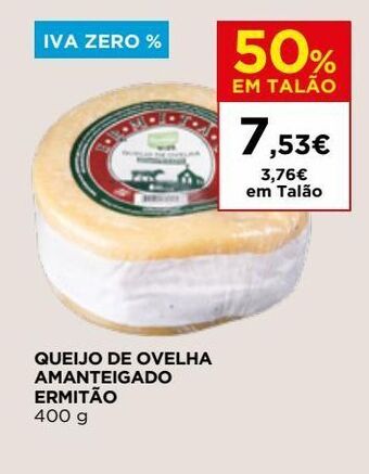 El Corte Inglés Queijo de ovelha promoção