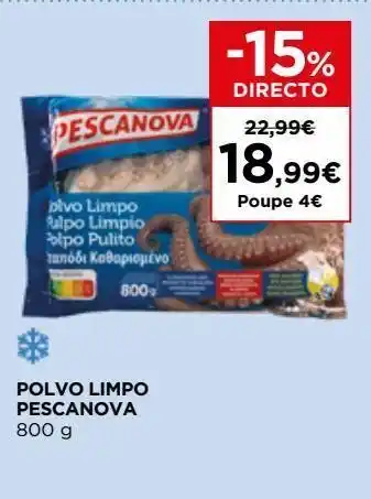 El Corte Inglés Polvo pescanova promoção