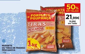 El Corte Inglés Nuggets de frango pescanova promoção
