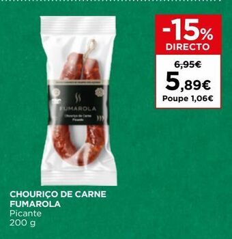 El Corte Inglés Chouriço promoção
