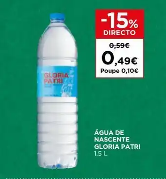 El Corte Inglés Água promoção