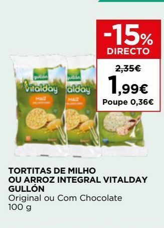 El Corte Inglés Biscoitos gullon promoção