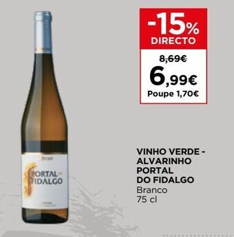 El Corte Inglés Vinho verde promoção