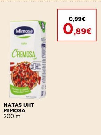 El Corte Inglés Laticínio mimosa promoção