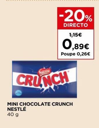 El Corte Inglés Chocolates nestlé promoção