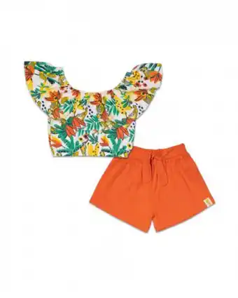 Tuc Tuc Fato malha vermelha para menina tropic feelings promoção