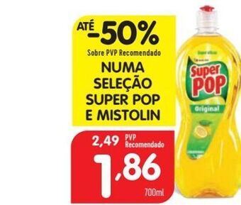 Detergente lavalouça super pop
