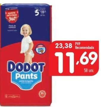 Minipreço Fraldas dodot promoção