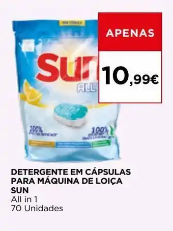 El Corte Inglés Detergente sun promoção