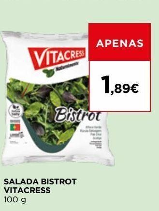 El Corte Inglés Saladas prontas vitacress promoção