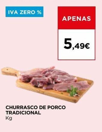 El Corte Inglés Carne suína promoção