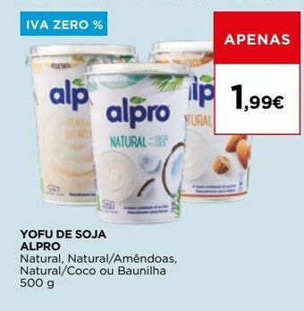 El Corte Inglés Iogurte alpro promoção