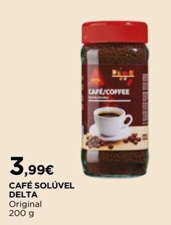 El Corte Inglés Café solúvel delta promoção