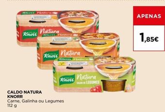 El Corte Inglés Caldo knorr promoção