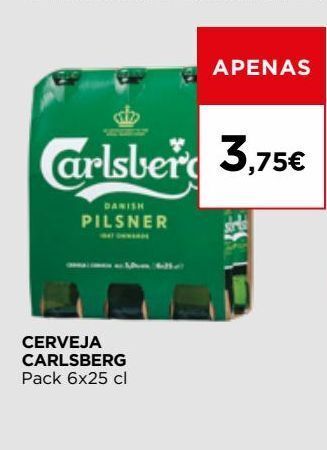 El Corte Inglés Cerveja carlsberg promoção