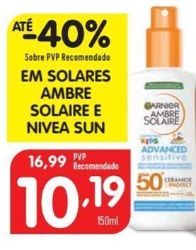 Minipreço Protetor solar garnier promoção