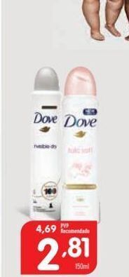 Minipreço Desodorizante dove promoção