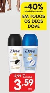 Minipreço Desodorizante dove promoção