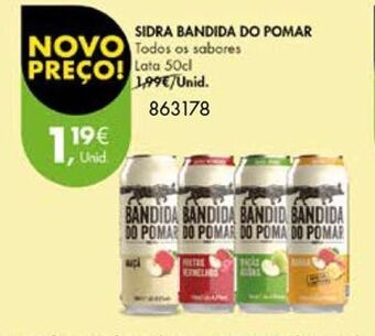 Pingo Doce Sidra bandida do pomar promoção