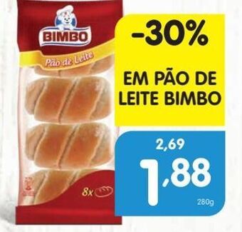 Minipreço Pão de leite bimbo promoção