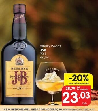 Minipreço Uísque j&b promoção