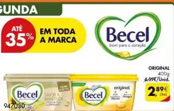 Pingo Doce Margarina becel promoção