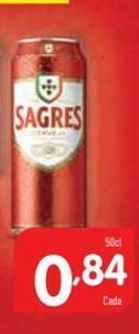 Minipreço Lata de cerveja sagres promoção