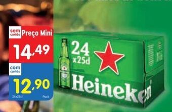 Minipreço Cerveja heineken promoção