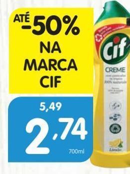 Minipreço Limpadores cif promoção
