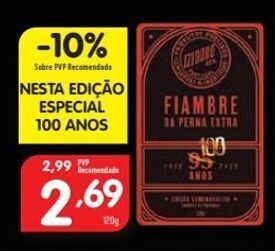 Minipreço Presunto promoção