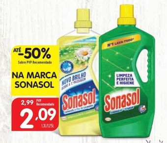 Minipreço Limpadores sonasol promoção
