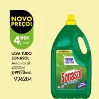 Pingo Doce Detergente lavalouça sonasol promoção