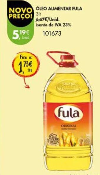 Pingo Doce Óleos fula promoção