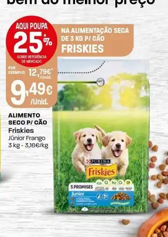 Intermarché Comida de cachorro friskies promoção